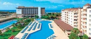 ROYAL GARDEN SELECT Hotel***** (Konakli) A szálloda kb. 100 méterre épült a tengerparttól, kb. 500 m-re Konakli-től, kb. 14 km-re Alanyától és kb. 120 km-re Antalya repülőterétől.