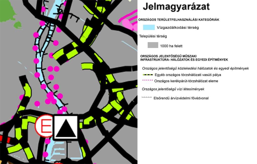1.3. A területrendezési tervekkel való összefüggések vizsgálata A területfejlesztésről és területrendezésről szóló módosított 1996. évi XXI. törvény 3.
