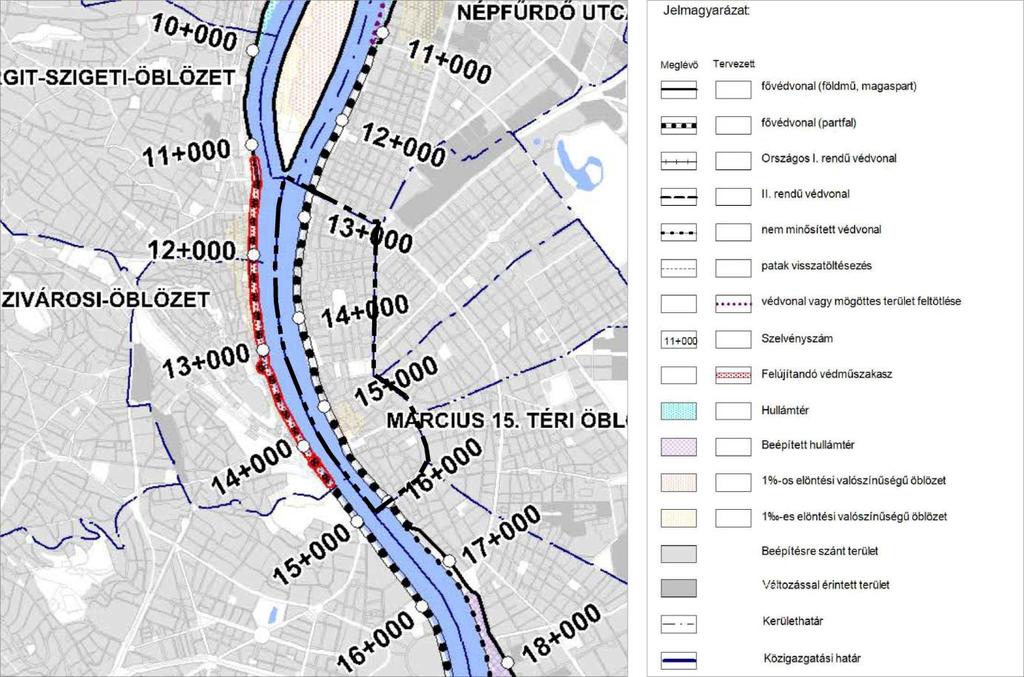 105. ábra Budapest Főváros Településszerkezeti Terve 50/2015. (I.28.) Főv. Kgy.