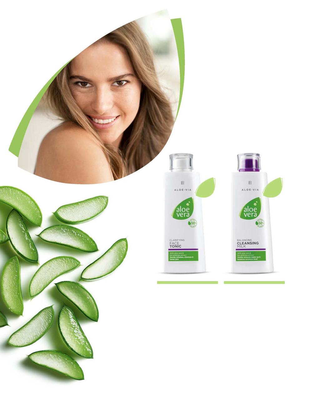 52 50 % 50 % aloe vera aloe vera Aloe vera arctisztító tonik Aloe vera arclemosó tej Alkoholmentes arctisztító 50% aloe vera zselé és bio vadrózsa kivonat Megszabadítja a pórusokat a smink