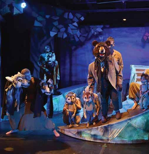 Dés-Geszti-Békés: A DZSUNGEL KÖNYVE Kipling azonos című könyvén alapuló musical különleges bábszínpadi változata a Harlekin Bábszínház