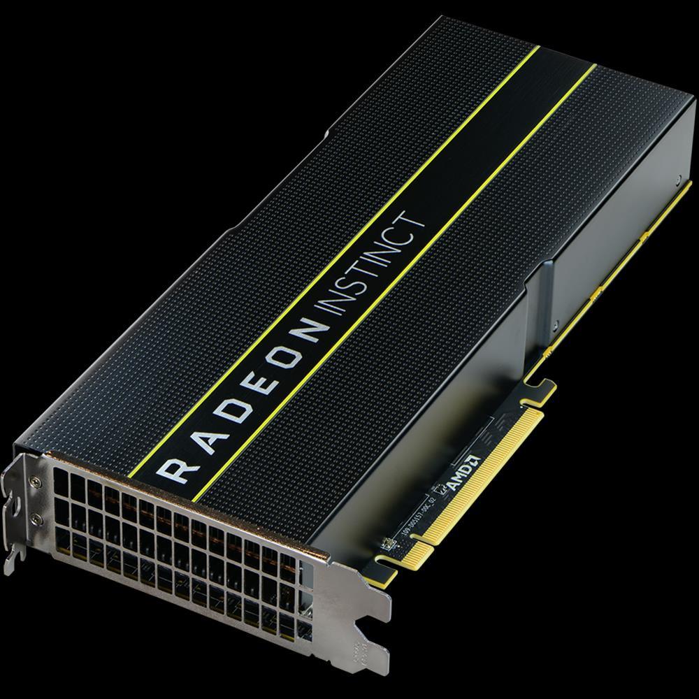AMD Radeon Instinct MI25 AMD Vega architektúra 4096 Stream Processor 12,3 Tflops/s
