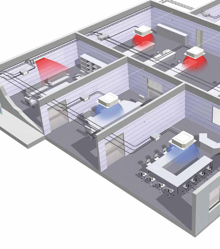 multi BS dobozok: az egységek külön-külön kapcsolhatók fűtésre vagy