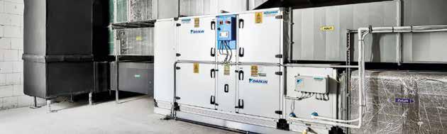 Daikin légkezelő berendezések megoldások Ön is megtalálja a tökéletesen Önnek valót Miért válasszon Daikin légkezelő berendezést DX csatlakozással?