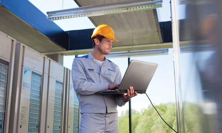 Daikin konfigurátor szoftver Daikin konfigurátor szoftver EKPCCAB3 Egyszerűbb üzembe helyezés: grafikus felület,