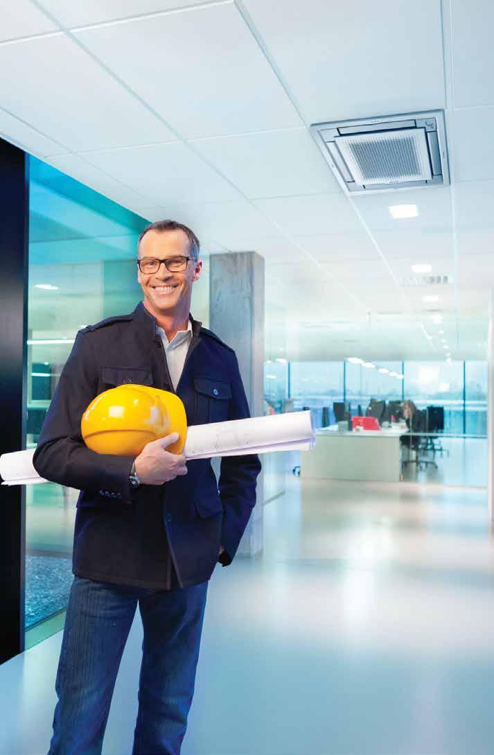 Miért érdemes a Daikin-t választani? A Daikin megbízható komfortszintet nyújt ügyfelei számára, akik, így szabadon összpontosíthatnak saját üzleti és családi tevékenységeikre.