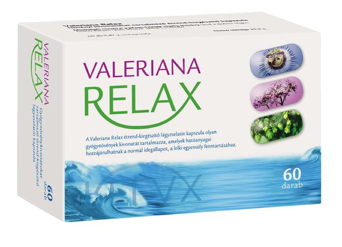 További Gyöngy akciók 1440-15 % 39 /db 254 2335 1694 412 2747 Valeriana relax gyógynövénykivonatokat