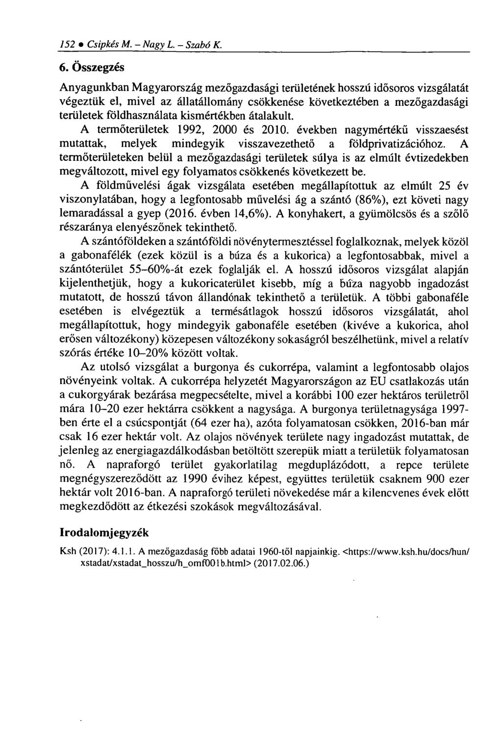 152 Csipkés M. - Nagy L. - Szabó K. 6.