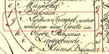 család hercegi ága levéltárának térképtára, T2 No. 1574) 36/d.