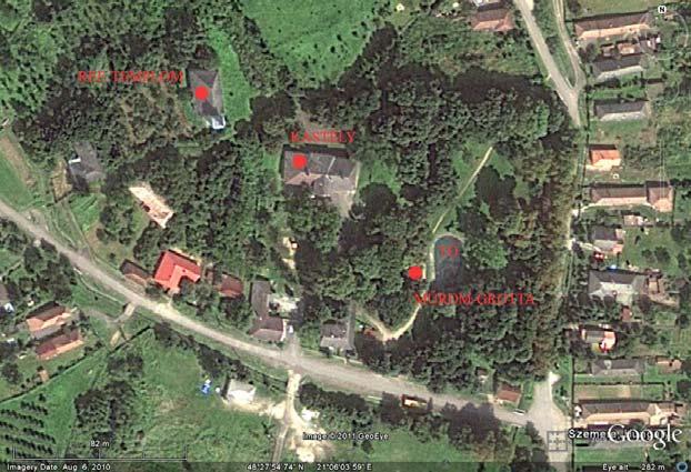 50. SZEMERE: SZEMERE-DARVAS-PALLAVICINI-KASTÉLY KERTJE [Abaúj-Torna vm.