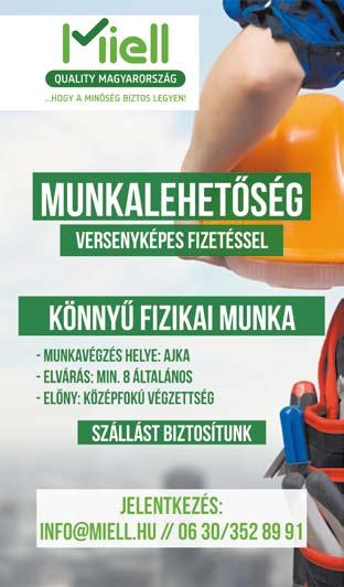 Fetéte: érvényes vagyonőri igazovány megéte. Érdekődni / jeentkezni: 06-70/323-53-85 teefonszámon vagy a guardians.hu@gmai.com e-mai címen ehet. 46903 BETANÍTOTT MUNKÁSOKAT keresünk!