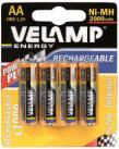 ÁR 8003910900714 HR03/4BP HR03 AAA, 1,2V, 1000mAh Blister 10 100 1 488 Ft 8003910009004 HR6-2000/4BP 4