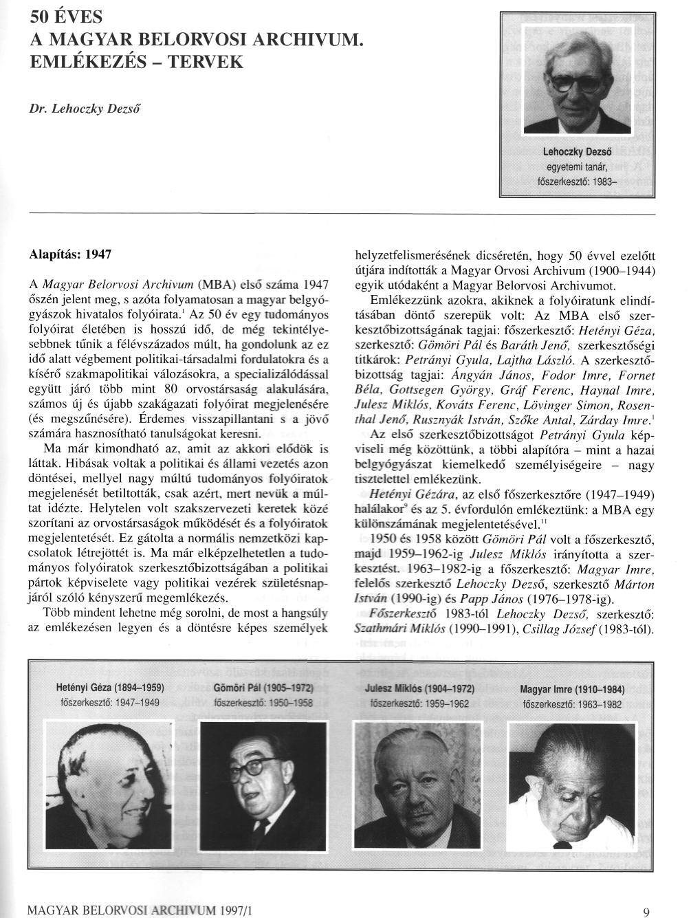 REPRINT A MAGYAR BELORVOSI