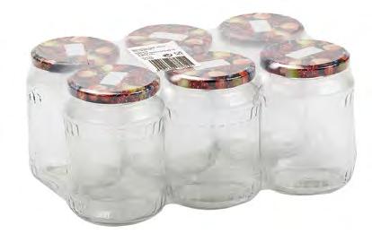átmérő mm 0 Befőttes üveg 0 ml csavaros fedéllel os 