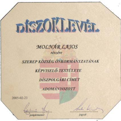 104 támogatásával. Ebben a minőségben fáradságot nem ismerve dolgozott az iskolában, de a település közéletében is fáradhatatlanul tevékenykedett.