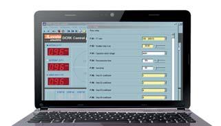 wifi vagy usb kulcs illeszthető, így kezelhető az automatika PC,