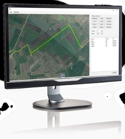 PANTHERA DUÁL-TECHNOLÓGIÁJÚ SOROMPÓ SOROZAT ÉRZÉKELÉSI ZÓNA FŐBB JELLEMZŐI Maximum 3 kereszt sugár Oszlop magasság:,5 m Érzékelési zóna maximális szélessége:, m Érzékelési zóna maximális