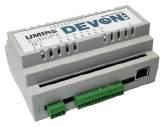 DEVON LAN A Devon LAN egy ethernet csatolófelülettel rendelkező I/O modul, melynek 8 bemenete és 8 digitális kimenete van.