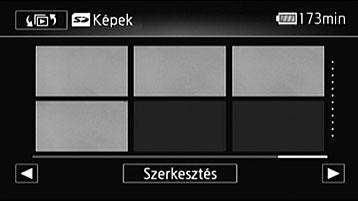 ! Nyissa meg az [G Indexválasztás] képernyőt (A 58). " Az aktuálisan olvasott memória. # Húzza ujját balra/jobbra a következő/előző indexoldal megjelenítéséhez*.