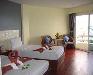 Grand Jomtien Palace Fekvés: Jomtien beach csendes részén található 14 szintes