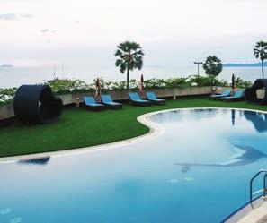 Fekvés: A látványos Bali- Hai kikötő és a Jomtien beach közötti déli belvárosi