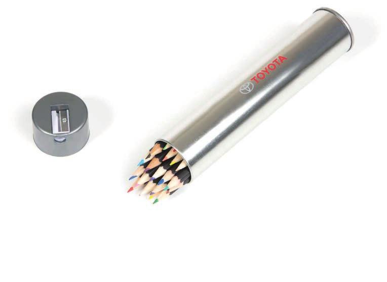 GYERMEKEK Színesceruzakészlet TBMC80002000 20 különböző színű ceruza egy szép fémhengerben, amelynek