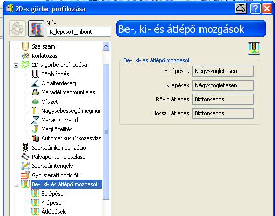 pályaszegmens a .