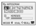 Emelt szintû tudnivalók (Lejátszás) Ha a 2. lépésben a [KATEGÓRIAVÁLASZTÁS] értéket választotta.