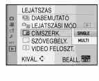 Jelentôs ideig tarthat az állományok átvizsgálása, ha a kártya sok felvételt tartalmaz. Ha a keresés folyamán megnyomja a [ ] gombot, a keresés megszakad.