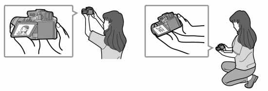 Elôkészületek A készülék helyes tartása és használata A [KER/LCD AUTO] (144. o.) paraméter értéke gyárilag [ON].