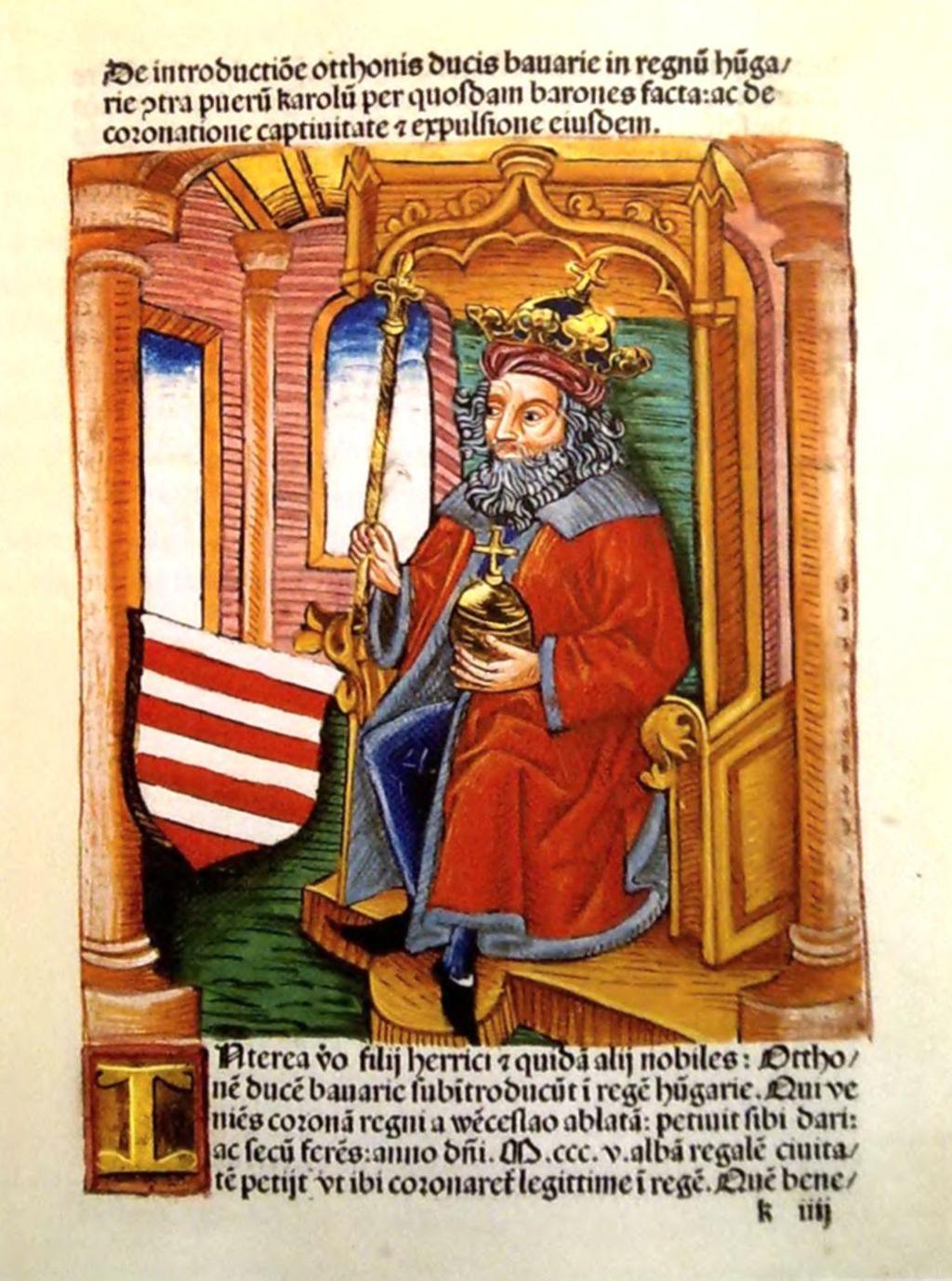 Három király - öt koronázás változatlan maradt. Néhány évvel később, 1308-ban az első francia pápa, V.