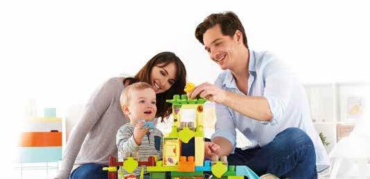 figurával MEGA BLOKS REPTÉR JÁTÉKSZETT DPJ56 Ideális 1-5 éves korig A kicsi képzelete magasan