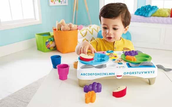 Tanuló termékek Tanuló hangulatkréták Lehet a pici vidám, szomorú, álmos vagy mérges, a Fisher-Price Tanuló hangulatkréták vidám dalokkal és interaktív, gyakorlatias játékokkal segítenek felfedezni
