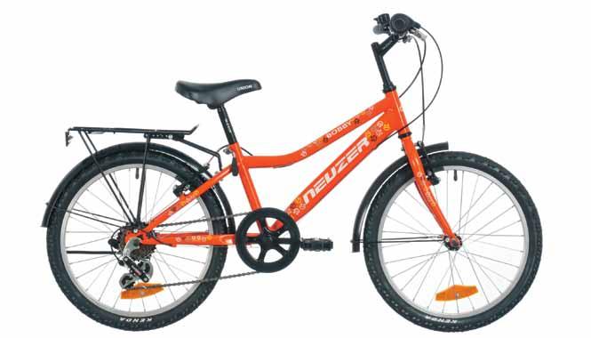 24" Gyermek/Kids 18 Bobby / Cindy City 24 váz/frame: Hi-ten acél sebességek/gears: 18 (fiú/boy), 6 (lány/girl) váltók e-h/derailleurs f-r: Shimano TZ30 TX35