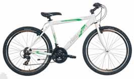 MTB 15 21 21 63 mm Mistral 50 váz/frame: 6061 alu villa/fork: Suntour M3000 sebességek/gears: 21 váltók e-h/derailleurs f-r: Shimano C050-TX35 váltókar/shifters: Shimano ST-EF51 hajtómû/cranks: