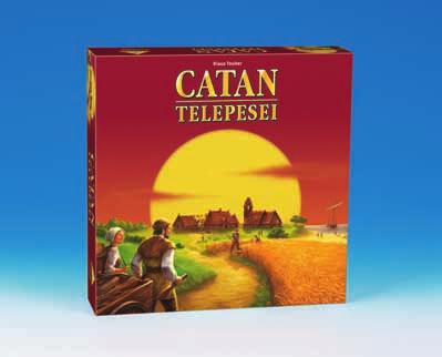 Stratégiai játékok Catan telepesei Az első telepesek egy ismeretlen sziget partjaihoz érnek. Településeket és utcákat építenek, településeiket városokká fejlesztik.