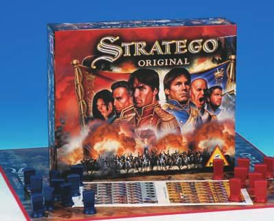 Stratégiai játékok Stratego Original A játékosok hadvezérek szerepébe bújva csatáznak.