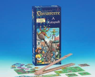 A foglyokat a játékosok kicserélhetik és meg is vásárolhatják egymástól. 76592 Vonalkód: 90019076592 Carcassonne Kiegészítés I. Kiegészítő a Carcassonne alapjátékhoz.