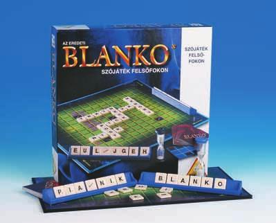 Blanko Junior Megújult kivitelben! Ez a játék olyan kisgyermekeknek készült, akik most ismerkednek a betűk világával.