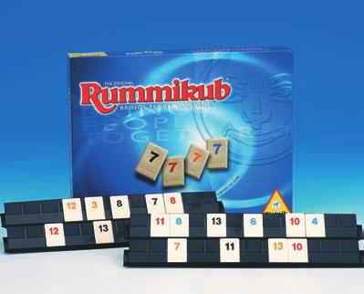 Rummikub Számos A Rummikub Számos a rabló-römi játékhoz hasonlóan nagy logikai készséget igénylő játék.