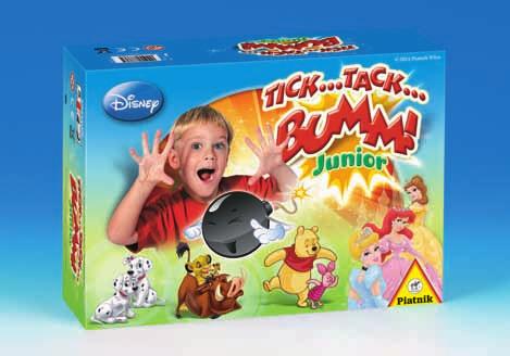 Tick Tack Bumm játékok Disney Tick... Tack... Bumm! Játszva fejleszti a gyermekek kreativitását, kifejezőképességét és szókincsét!