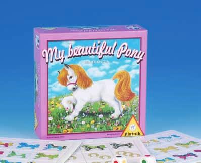 26Gyermek társasjátékok My Beautiful Pony Csodálatos színes pónik várják, hogy az istállódba