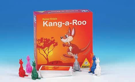 Gyermek társasjátékok KangaRoo A kengurukat középre állítjuk, Gyűjtsd össze a vidáman