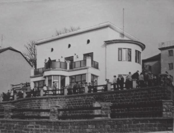 Az elkobzott Bródy-villa Ungváron.