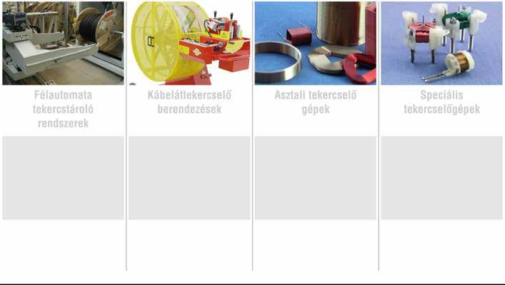 THONAUER Termékkatalógus Kábeltárolási és tekercselési technika A THONAUER professzionális