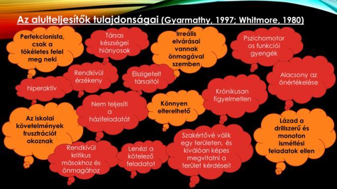 Általában a verbális próbákban eredményeik jobbak, mint a performációs altesztekben.