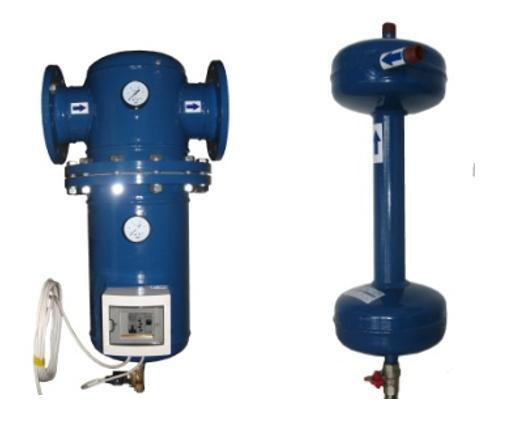 Ipari vízszűrő sorozatunk DN50- DN200 között, kézi és automata leürítővel, manóméterrel ellátva, szilárdanyag mentesítésére szolgál, esetén ennél nagyobb Centrifuga szűrőcsaládunk, 3/8-DN100 közötti