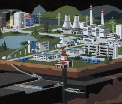 A fogyasztói körzetekbe a feszültséget letranszformálják (pl. 220/20kV), legalább két fokozatban (és 20/04kV). Végülis alacsonyfeszültségen (0,4kV) szállítják a fogysztókig.