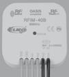 RFIM40B RF adó: RFIM0B, RFIM40B univerzális adó modulok 60mm mm Technikai paraméterek RFIM0B EA kód RFIM0B: 859588974 RFIM40B: 859588788 Tápfeszültség: Elem élettartama: Átvitel / funkció jelzése: