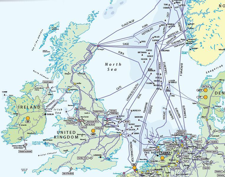 indult harmadik kutatási hullámban fedeztek föl több jelentősebb előfordulást. 1967-ben megépült az első távvezeték, a 474 km hosszú SEAL vezeték.